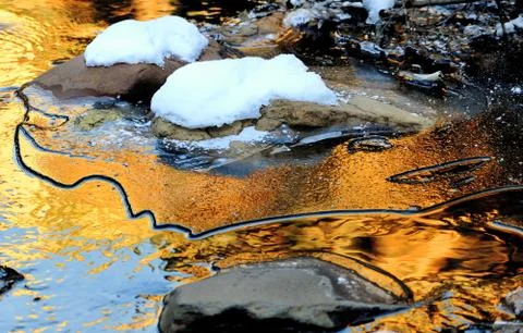 Liquid Gold Stock Photos