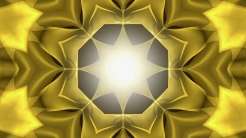 Liquid golden background motion abstract floating on dark background. Stock Footage 93053408