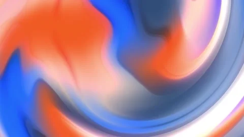 Liquid gradient colors shapes. 3d animation looped. Graphic design elements Stock Footage 232381132