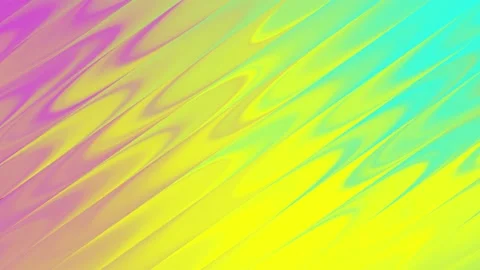 Liquid Gradient Wave Background With Lines of Yellow Color Stock Footage 186068817