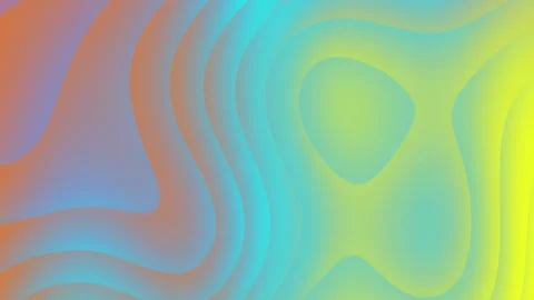 Liquid Gradient Wave Sawtooth Bulge Background Wavy Smooth Gradient Sky Stock Footage 186017050