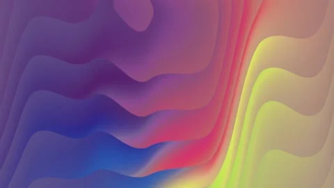 Liquid Gradient Wave Sawtooth Cross Displacement Stock Footage 186020213