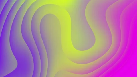 Liquid Gradient Wave Sawtooth Turbulent Smoother Background Wavy Gradient Yellow Stock Footage 186024194
