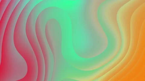Liquid Gradient Wave Sawtooth Turbulent Smoother Background Wavy Gradient Tea Stock Footage 186025181
