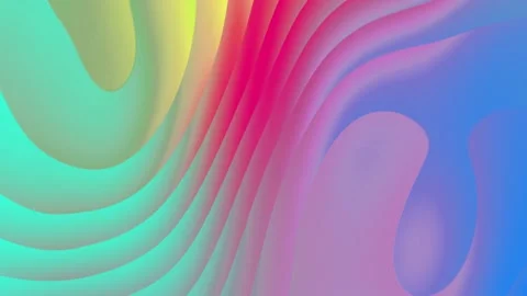 Liquid Gradient Wave Sawtooth Turbulent Background Wavy Smooth Gradient Red Stock Footage 186026673