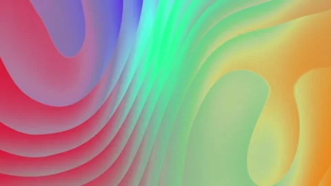 Liquid Gradient Wave Sawtooth Turbulent Background Wavy Smooth Gradient Tea Stock Footage 186030374