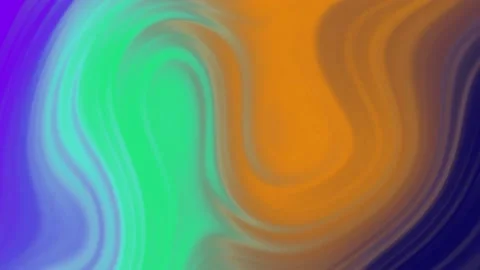 Liquid Gradient Wave Sawtooth Turbulent Smoother Gradient Orange Liquid Pattern Video stock 186042662