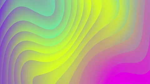 Liquid Gradient Wave Sawtooth Twist Background Wavy Smooth Gradient Yellow Stock Footage 185997877