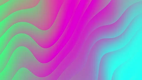 Liquid Gradient Wave Sawtooth Twist Smoother Background Stock Footage 185999181