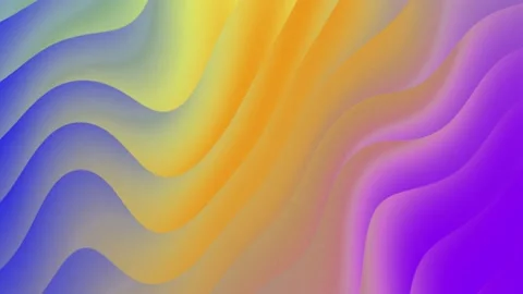 Liquid Gradient Wave Sawtooth Twist Smoother Stock Footage 186009666