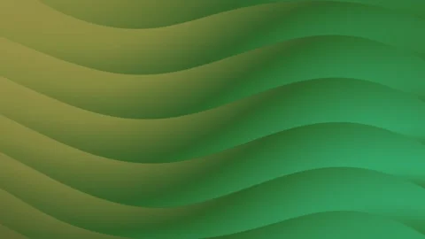 Liquid Gradient Waves Background Wavy Smooth Wall Concept Gradient Green Stock Footage 183420738