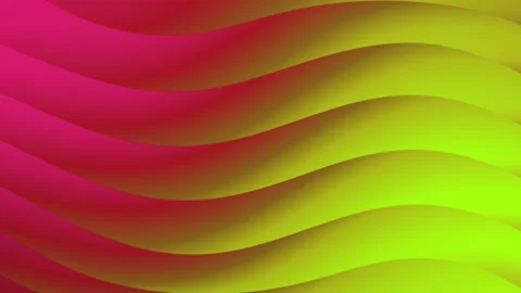 Liquid Gradient Waves Background Wavy Smooth Wall Concept Gradient Fire Stock Footage 183421437