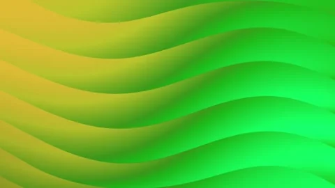 Liquid Gradient Waves Background Wavy Smooth Wall Concept Gradient Green Stock Footage 183422148