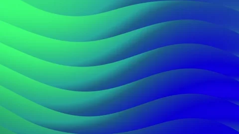 Liquid Gradient Waves Background Wavy Smooth Wall Concept Gradient Jungle Stock Footage 183422382