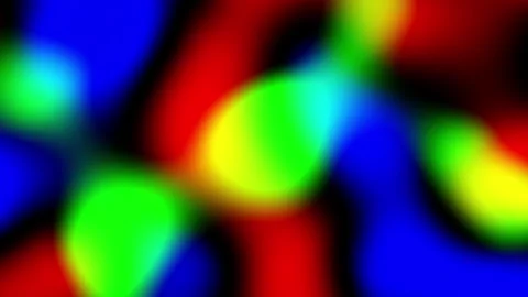 Liquid grainy gradient background. Abstract loop motion animation, wavy blurred Stock Footage 337302149