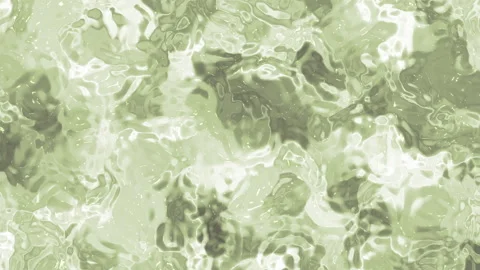 Liquid Green Abstract Background with Wavy Surface and Highlighted Area	 Stock Footage 321160487