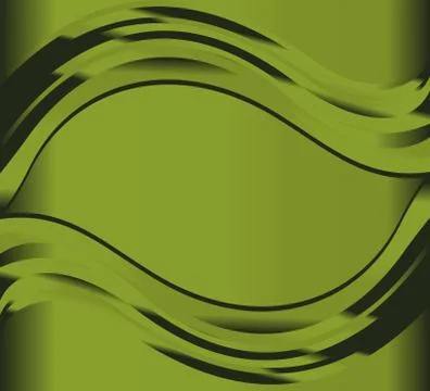 Liquid green background Illustrazione stock