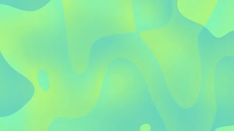 Liquid Green Pattern – Soft Organic Shapes Stock Footage 310640521