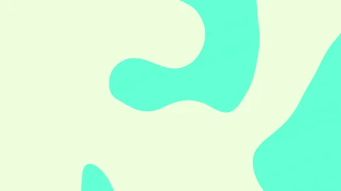 Liquid Green Shapes Bubbles Tenderness Burst Cartoon Amination Stock Footage 209870950