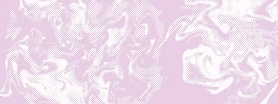 Liquid half tone background, psychedelic dot gradient texture, wavy pattern Stock Illustration