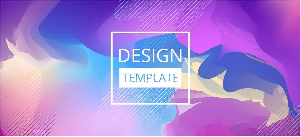 Liquid header design template for user interfaces. 스톡 일러스트