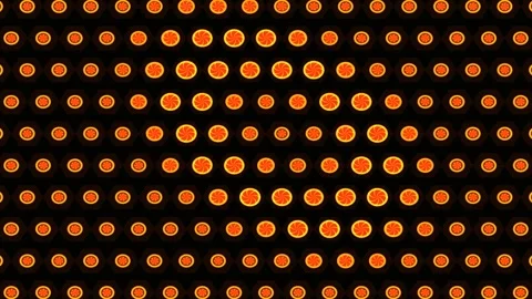 Liquid hexagonal pattern background in a seamless loop Stock Footage 341769793