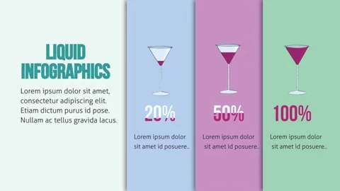 Liquid Infographics Stock After Effects