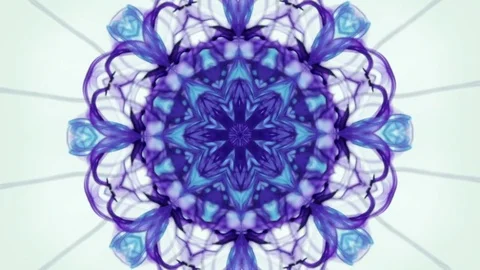 Liquid Kaleidoscope Stock Footage 73046916