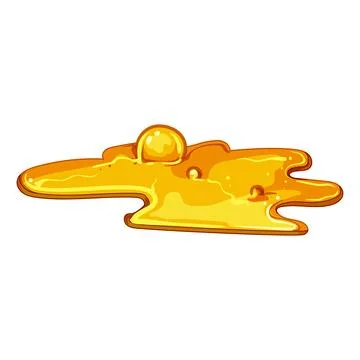 Liquid lava hot cartoon vector illustration Stockillustratie