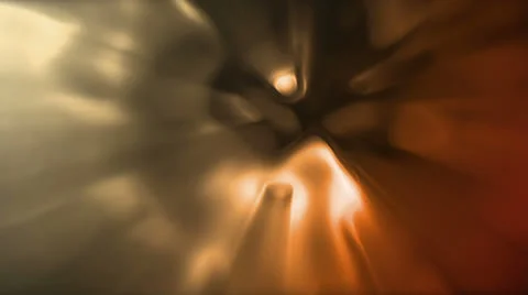 Liquid Light Amber Orange Stock Footage 25983251