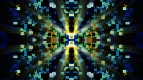 Liquid Light Forms Ripple and Shine Stock Footage 89249697