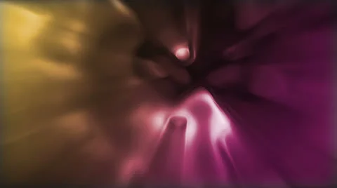 Liquid Light Pink Yellow Stock Footage 25982708