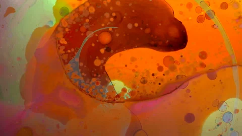 Liquid Light Show Psychedelic 1960s Stock-Footage 202618772