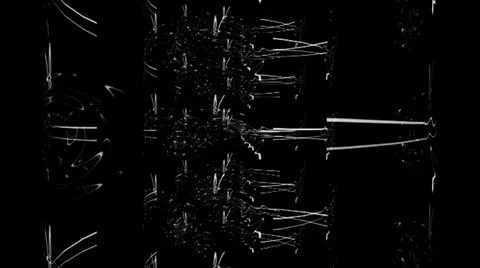 Liquid Lines Motion Mapping Stock Footage 24720300