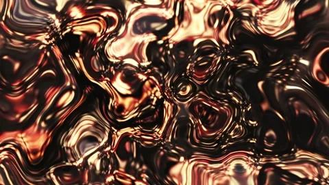 Liquid Luxury Gold wave motion background Stock-Footage 322897482