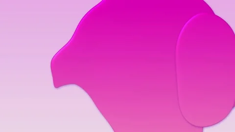 Liquid magenta 2d animation background vibrant pink liquid Stock Footage 231915562