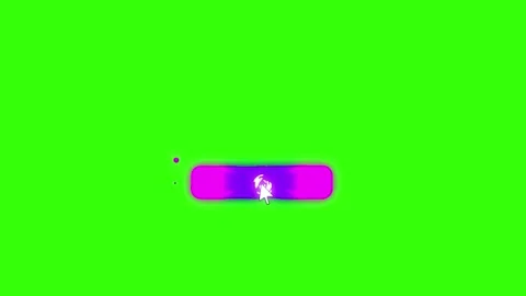 Liquid Magenta Subscribe Button Green Screen Animation Stock Footage 335752128