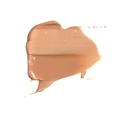 Liquid makeup foundation stroke Stock Photos