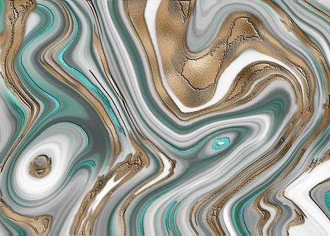 Liquid marble agate design Stock Illustration