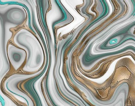 Liquid marble agate design Stock Illustration