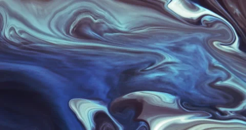 Liquid marble background in blue tones. Background of abstract motion of liquid Vídeos de archivo 333594316