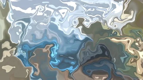 Liquid marble colorful background ink splash motion Stock Footage 168075136
