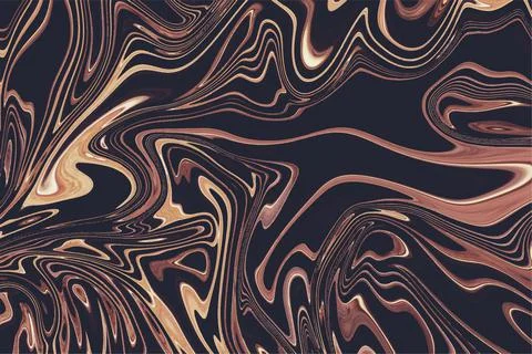 Liquid Marble effect background, Close up of liquid marble Stock Illustration