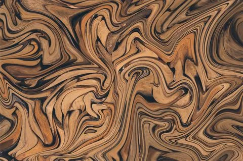 Liquid Marble effect background, Close up of liquid marble Stock Illustration