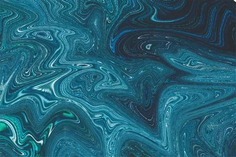 Liquid Marble effect background, Close up of liquid marble Stock Illustration