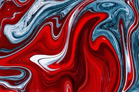 Liquid Marble effect background, Close up of liquid marble Stock Illustration