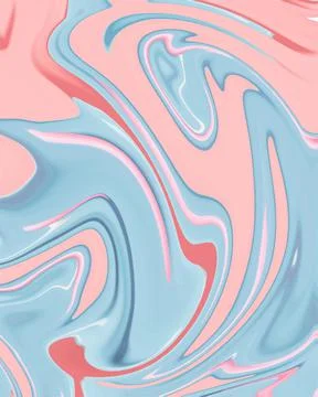 Liquid Marble effect background, Close up of liquid marble Stock Illustration