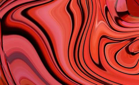 Liquid Marble effect background, Close up of liquid marble Stock Illustration