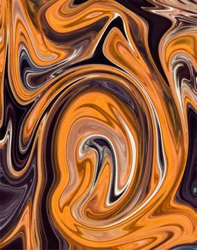 Liquid Marble effect background, Close up of liquid marble Stock Illustration