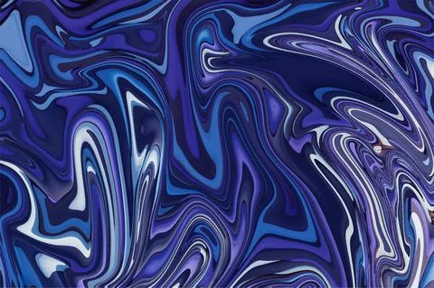 Liquid Marble effect background, Close up of liquid marble Stock Illustration